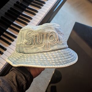 Supreme Denim Bucket Hat